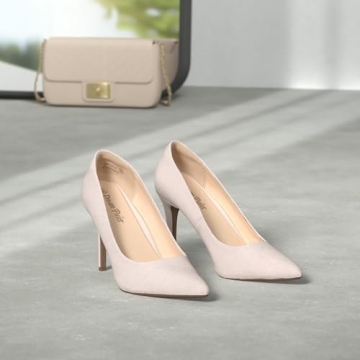 DREAM PAIRS Women's DPU213 Heels - Comfortable Stiletto Pumps
