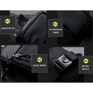 simptech Mini Crossbody Sling Bag for Every Adventure