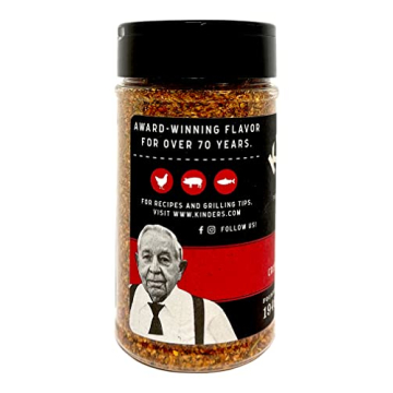 Kinders Red Jalapeno Garlic Seasoning Bundle with Measuring Spoon
