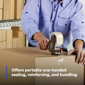 3M Scotch H180 Tape Dispenser – Portable and Heavy Duty