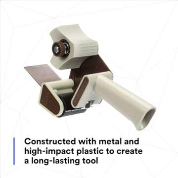 3M Scotch H180 Tape Dispenser – Portable and Heavy Duty