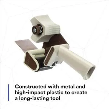 3M Scotch H180 Tape Dispenser – Portable and Heavy Duty