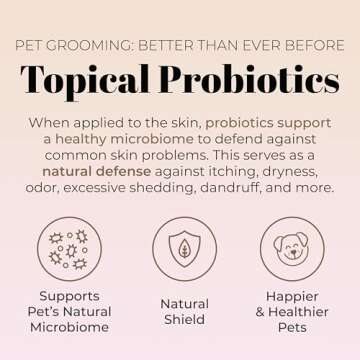 Skout's Honor Probiotic Pet Shampoo & Conditioner with Avocado Oil & Omega-3s, 97% Natural, Paraben & Sulfate-Free, Cruelty-Free, 16oz, Dog of The Woods