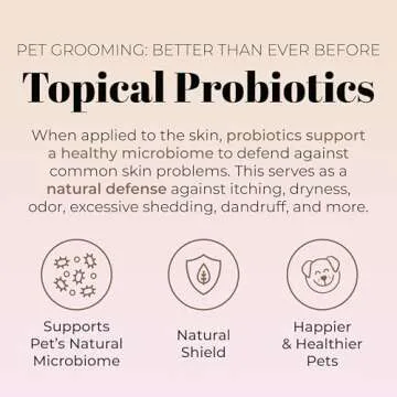 Skout's Honor Probiotic Pet Shampoo & Conditioner with Avocado Oil & Omega-3s, 97% Natural, Paraben & Sulfate-Free, Cruelty-Free, 16oz, Dog of The Woods