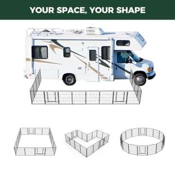FXW Instant Dog Playpen for Enhanced Pet Safety and Fun