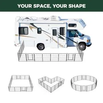 FXW Instant Dog Playpen for Enhanced Pet Safety and Fun