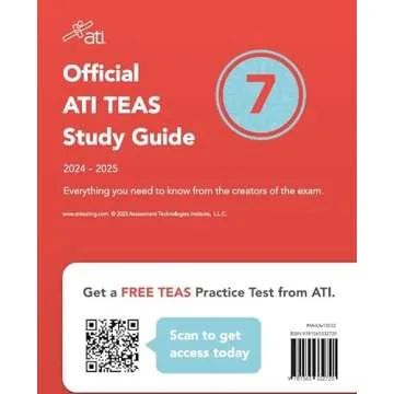 Official ATI TEAS Study Guide 7 (2024-2025 Edition)
