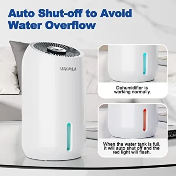 MAKAYLA Dehumidifier for Rooms Under 550 sq ft