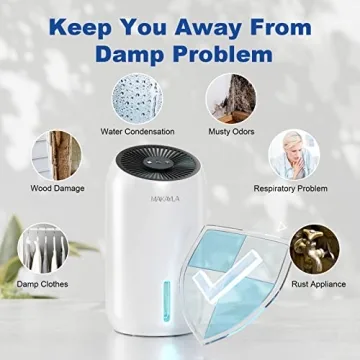 MAKAYLA Dehumidifier for Rooms Under 550 sq ft