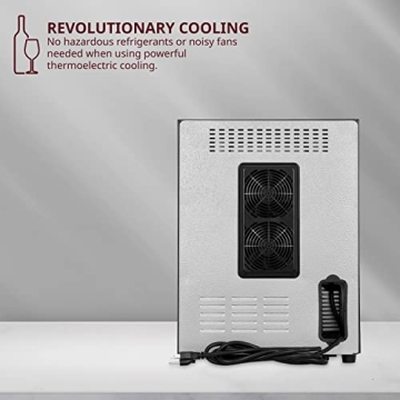 Schmécké Quiet 12 Bottle Wine Cooler - Ideal for Home Storage