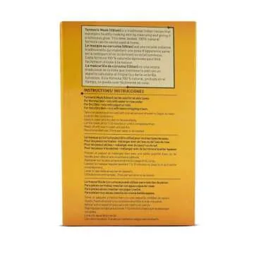 Reshma Beauty Turmeric Face Mask (Ubtan) | All Natural Ingredients - Barley Seed, Gram Seed, Turmeric, and Sandalwood | Brightening and Hydrating Mask | Haldi Ceremony Powder | (Pack of 12), 2.12 oz