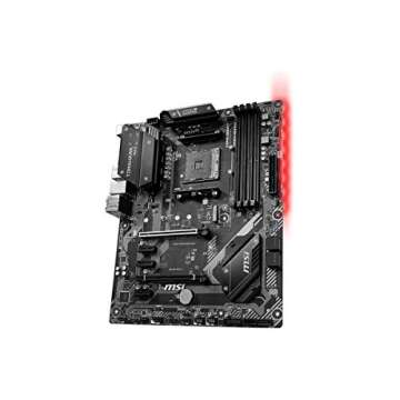 MSI Arsenal Gaming AMD Ryzen 2ND and 3rd Gen AM4 M.2 USB 3 DDR4 DVI HDMI Crossfire ATX Motherboard (B450 TOMAHAWK MAX II)