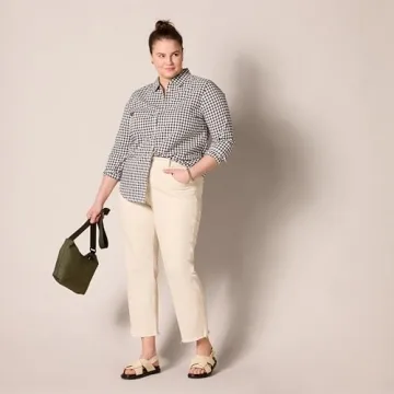 Essential Women's Classic-Fit Poplin Long-Sleeve Shirt