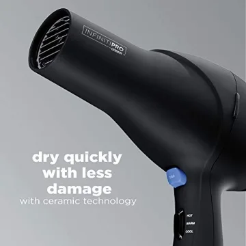 INFINITIPRO BY CONAIR Hair Dryer with AC Motor - Fast Drying