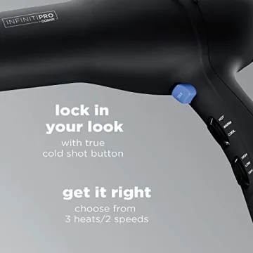 INFINITIPRO BY CONAIR Hair Dryer with AC Motor - Fast Drying