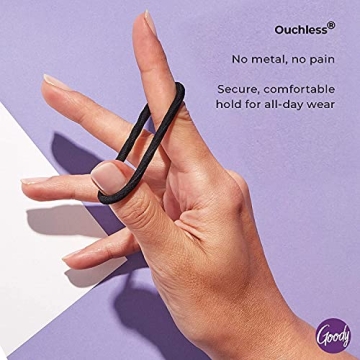 Goody Ouchless Elastic Hair Ties 30 Count
