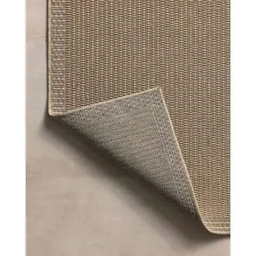 Loloi Chris Loves Julia Providence Collection PRC-02 Natural/Sand 7'-6" x 10', .12" Pile Height, Indoor/Outdoor Area Rug