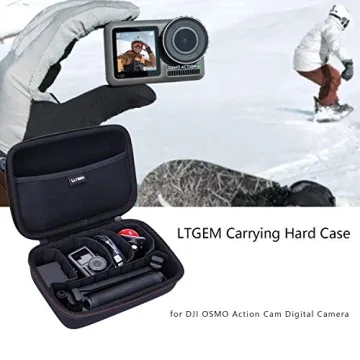 LTGEM Hard Case for GoPro Hero Series and DJI Osmo Action