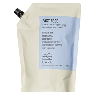 AG Care Fast Food Leave On Conditioner - Frizz Control & Shine Enhancer