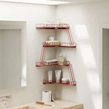 WOPITMER Fire Escape Wall Shelf for Stylish Home Decors