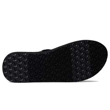 Teva Women's Olowahu Sandal, Palms Black/White, 10