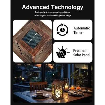 SHYMERY Solar Lanterns, Hanging Outdoor Lantern with Lasts 2X Longer LED Flickering Flameless Candles, Waterproof Outdoor Garden Lanterns Decorative for Patio, Porch,Deck, Yard, Table Decor 2 Pack
