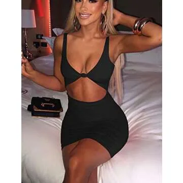 Shop Kaximil Women's Sexy Bodycon Sleeveless Dress