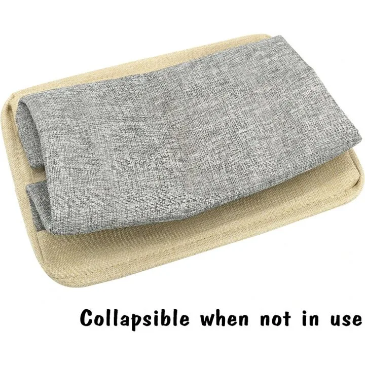 Stylish Gray Dog Toy Storage Basket by PET ARTIST