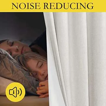 NICETOWN Linen Blackout Curtains - 100% Privacy & Style