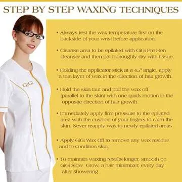 GiGi Complete Hair Waxing Kit for Smooth Skin at Home