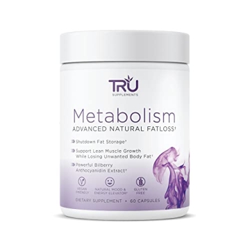 TRU Metabolism Capsules - Advanced Fat Loss, Fight Cravings, Boost Mood