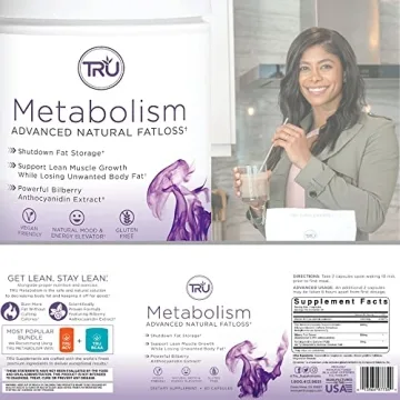TRU Metabolism Fat Loss Capsules for Energy & Cravings