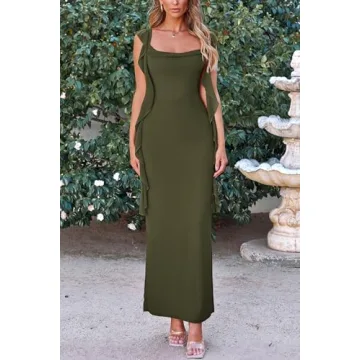 PRETTYGARDEN Women's Summer Maxi Dress for Weddings & Parties