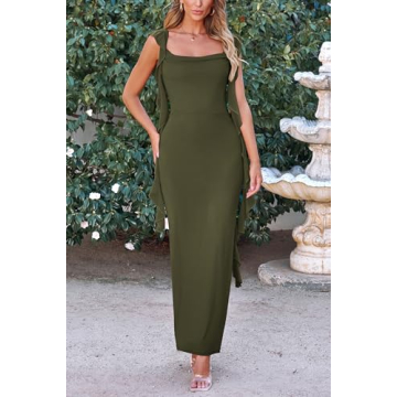 PRETTYGARDEN Women's Summer Maxi Dress for Weddings & Parties