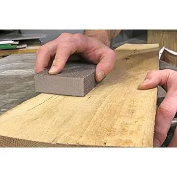 Gator Multi-Surface Sanding Sponge, 3" x 4" x 1", 80/120 Grit Medium/Fine, 6 Pack