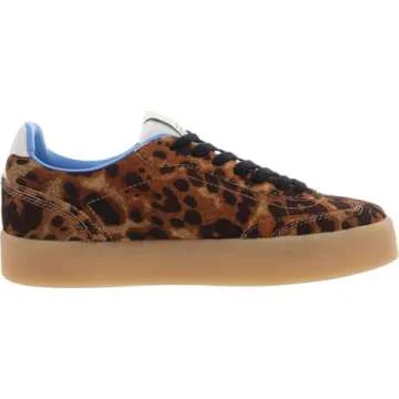 Steve Madden Stylish Leopard Print Tux Sneakers for Women