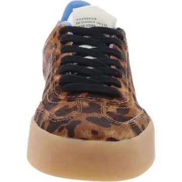 Steve Madden Women's Comfortable Leopard Tux Sneakers