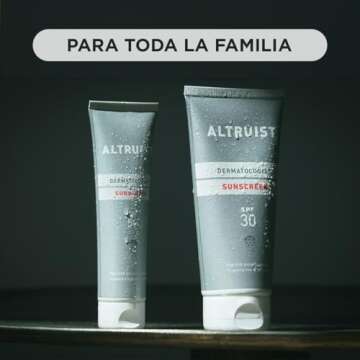 Altruist. Dermatologist Sunscreen. Broad Spectrum SPF 30 & high UVA Protection 200 ml - Pack of 2