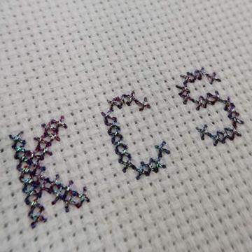 KCS 9 Skeins Cotton Embroidery Floss + Metallic Thread Pack