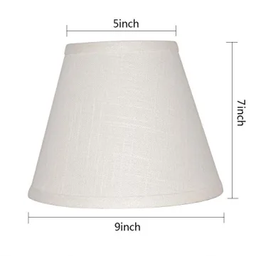 Elegant Tootoo Star White Small Lamp Shade 5x9x7