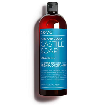 Cove Unscented Castile Soap with Organic Oils 1L