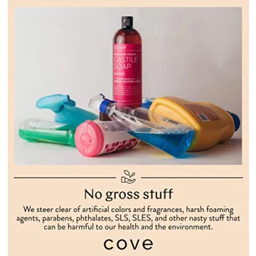 Cove Unscented Castile Soap with Organic Oils 1L