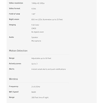 Arlo Q Plus 1080p HD Security Camera with Night Vision