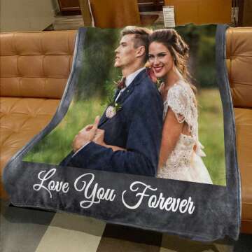Custom Photo Blankets for Couples - Unique Gifts