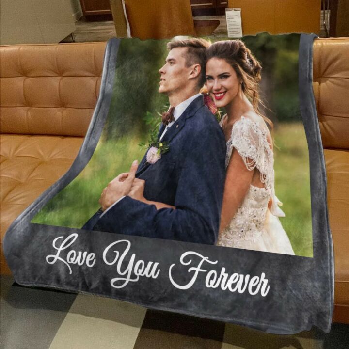 Custom Photo Blankets for Couples - Unique Gifts