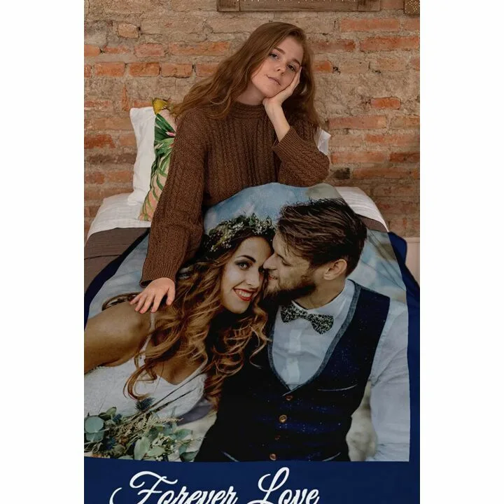 Custom Photo Blankets for Couples - Unique Gifts