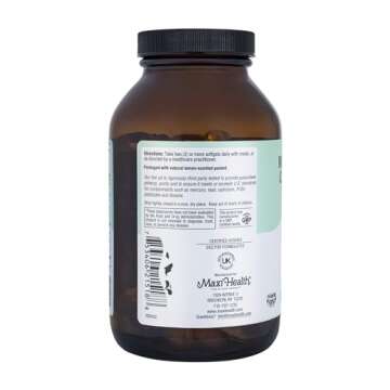 Omega 3 Supplement - Omega-3 Fish Oil Concentrate - Higher Potency Source of EPA / DHA Fatty Acids - Heart, Brain & Joint Health - Kosher Certified Wild Caught Marine Fish - 180 Vegetarian Softgels