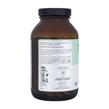 Omega 3 Supplement - Omega-3 Fish Oil Concentrate - Higher Potency Source of EPA / DHA Fatty Acids - Heart, Brain & Joint Health - Kosher Certified Wild Caught Marine Fish - 180 Vegetarian Softgels