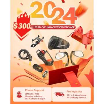 Electric Bike for Adults 960W Peak , 48V 15AH Removable Battery Electric Bicycle, 28MPH Commuter E-b...