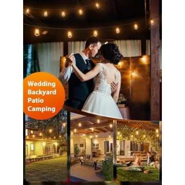 addlon Outdoor String Lights for Festive Patios